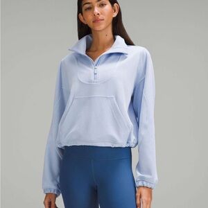 Lululemon Brushed Softstreme Ribbed Half Zip